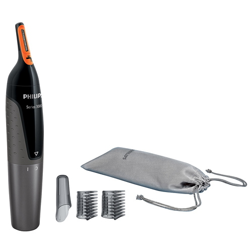 Philips Nose Ear EyeBrow Cordless Battery Hair Trimmer