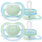 Philips Avent Ultra Air Night Soother 0-6M 2pk