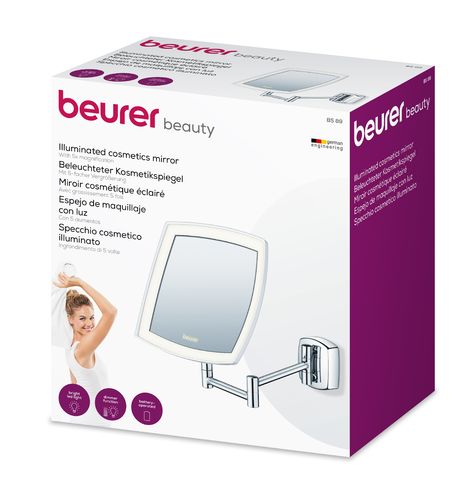 Beurer Illuminated Cosmetic Mirror Wall Mounted