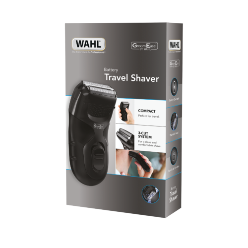 Wahl GroomEase Travel Shaver Battery Operated